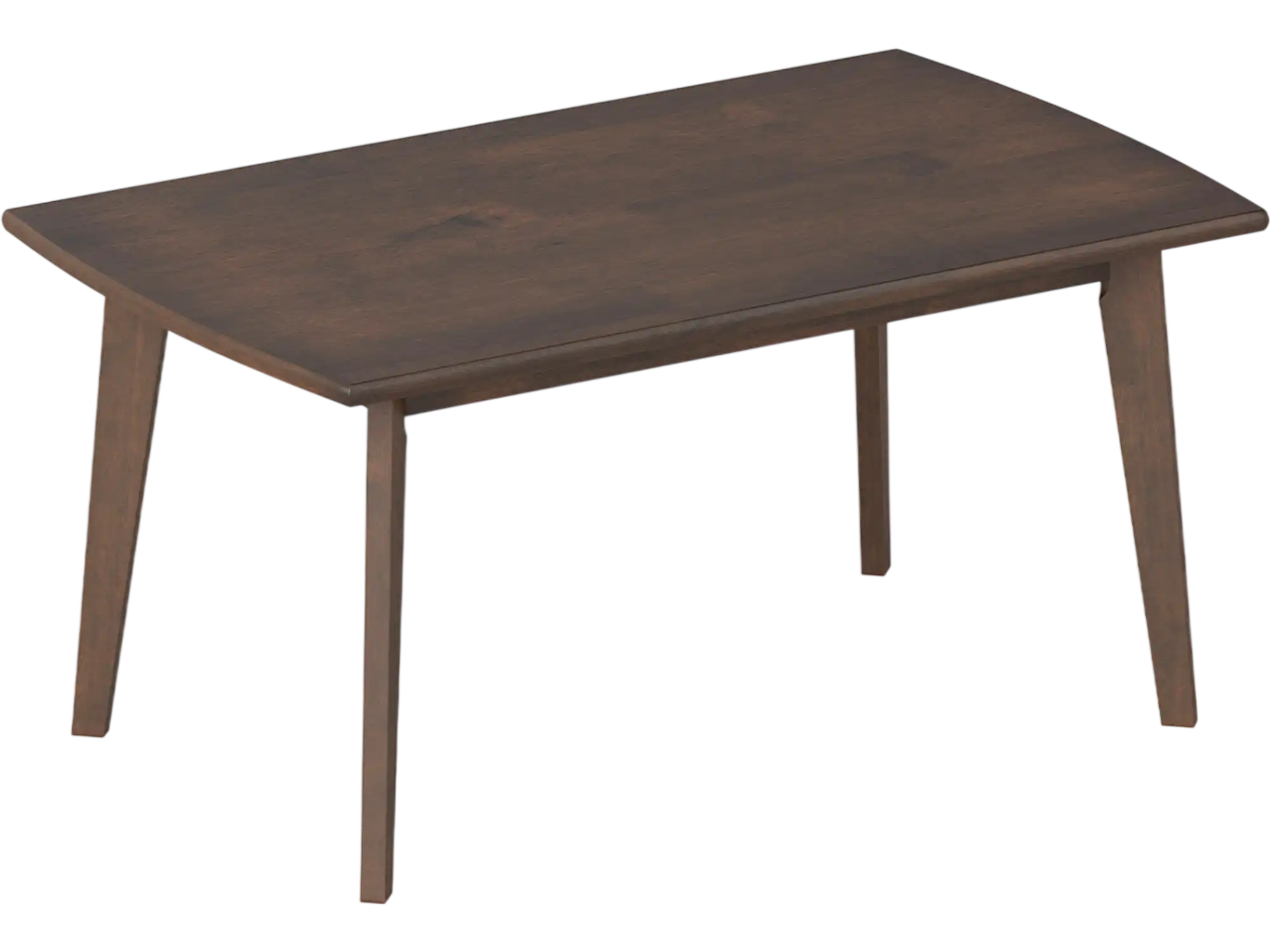 Costway Solid Wood Modern Coffee Table Tapered Legs 69766631 New