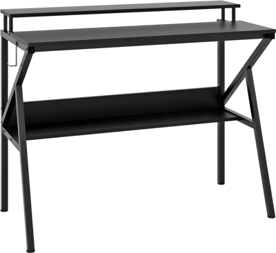 Costway Space Saving Computer Desk w/ Monitor Stand Storage Shelf 19438555 New