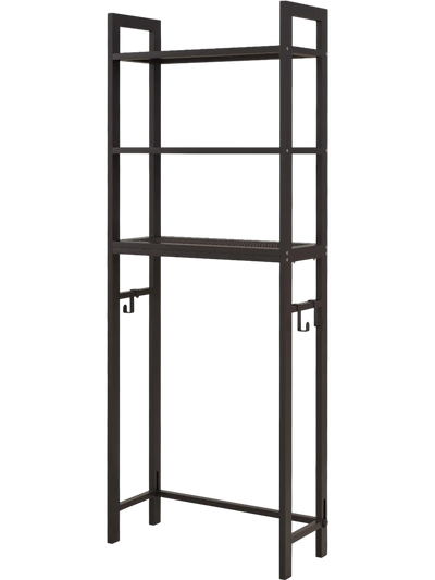 Costway Over-the-Toilet Storage Shelf Bathroom Organizer 12564398 New