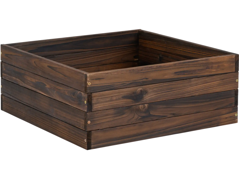 Square Raised Garden Bed Flower Vegetables Seeds Planter