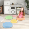 Colorful non-slip balance stones for kids, promoting play and coordination, suitable for indoor or outdoor use.