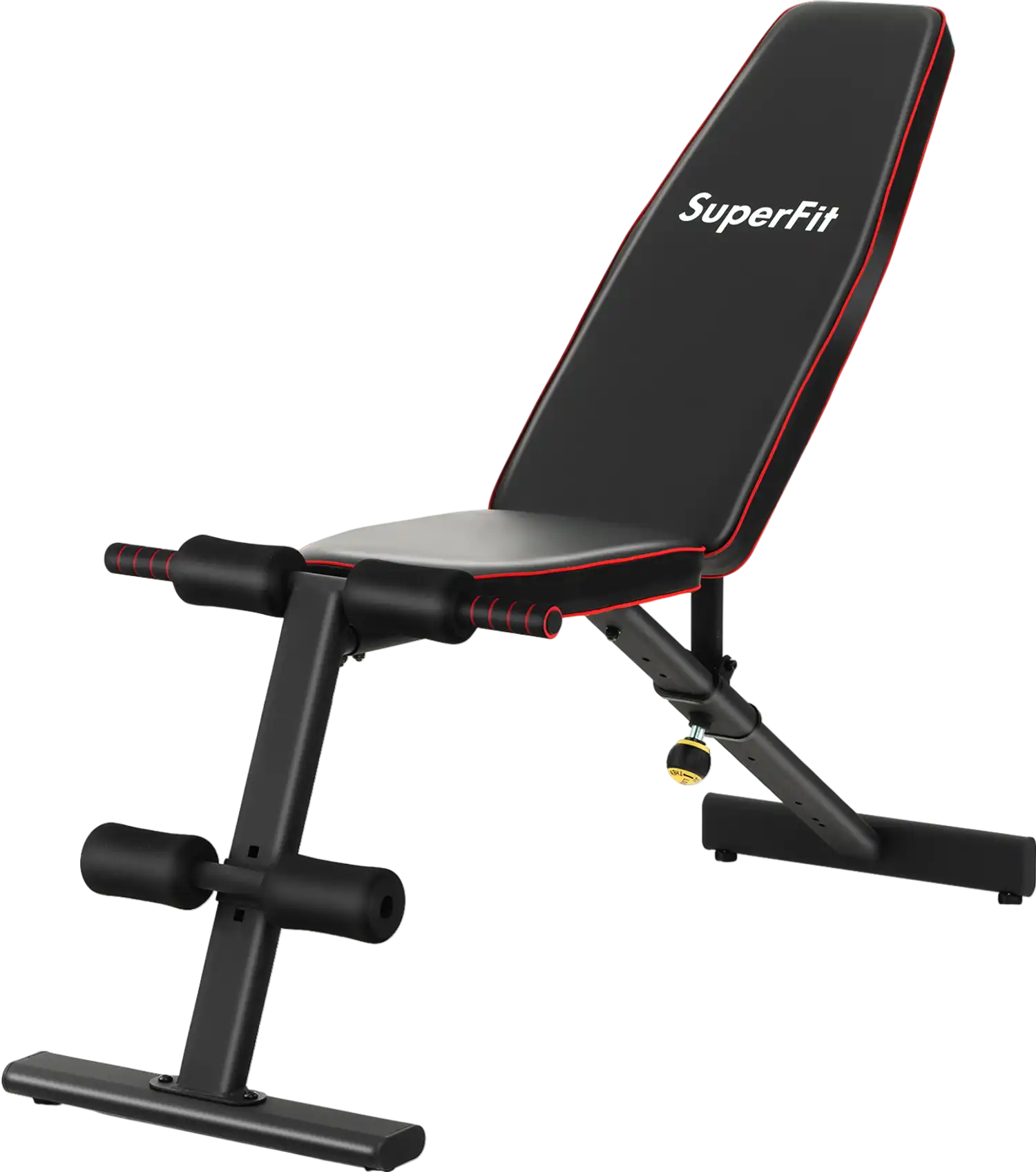 Costway Adjustable Weight Bench Full Body Strength Training 61754832 New