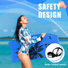 Super lightweight bodyboard with leash, featuring durable EPS core and waterproof XPE deck for safe surfing.