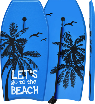 Costway Lightweight EPS Core Bodyboard with Leash 05367492 New