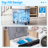 Top fill design of the Swamp Cooler with 7.2 Gal tank, showcasing effortless water refill and ice pack addition.