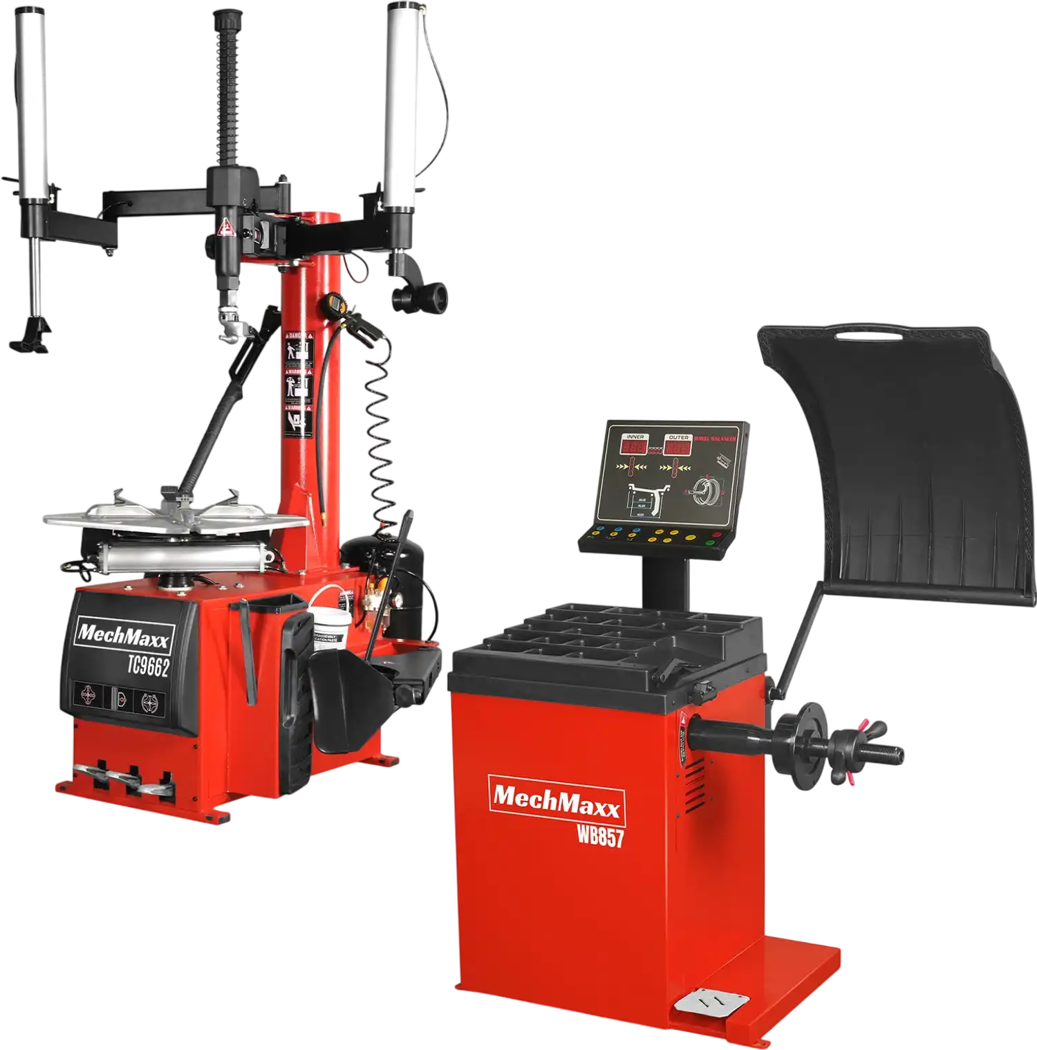 MechMaxx TC9662+WB857 Tire Changer 24