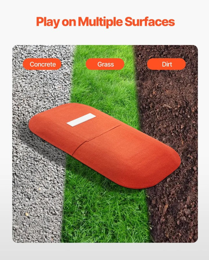 Vevor Portable Pitching Mound 107" EVA Base Non-Slip for Baseball and Softball Training New
