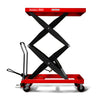 Mobile Double Scissor Lift Table Cart 2200lbs Capacity,  Platform Size,  47.2" x 24",  Height 66.9" ,  TFD22