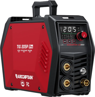 Arccaptain iControl TIG205P Pro Pulse Welder 205A Multi-Process TIG 120/240V App Control New