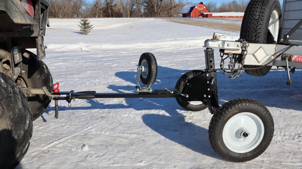 Tow Tuff TMD-1000CATV 2-In-1 Trailer Dolly Adjustable 21" to 33" Max Weight 1000lbs 2" Coupler or Larger New