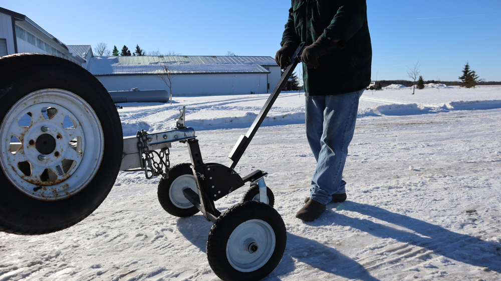 Tow Tuff TMD-1000CATV 2-In-1 Trailer Dolly Adjustable 21" to 33" Max Weight 1000lbs 2" Coupler or Larger New