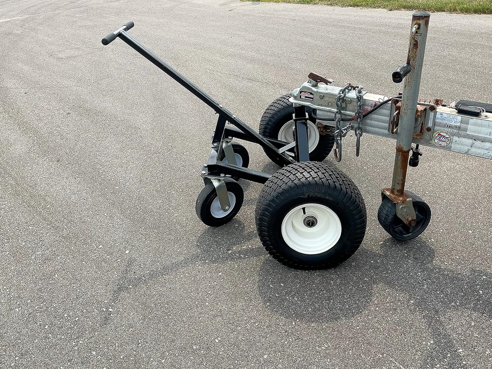 Tow Tuff TMD-15002C Trailer Dolly Adjustable 23.25" to 37" Max Weight 1500lbs Works with 2" Coupler or Larger New