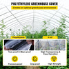 Vevor Greenhouse Film 24' x 100' Plastic Sheeting 6 Mil Thickness UV Proof Clear Polyethylene Cover New
