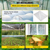 Vevor Greenhouse Film 24' x 100' Plastic Sheeting 6 Mil Thickness UV Proof Clear Polyethylene Cover New