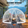 Vevor Transparent Dome Bubble Tent 12' Outdoor Igloo Shelter for Camping and Events New