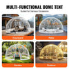 Vevor Transparent Dome Bubble Tent 12' Outdoor Igloo Shelter for Camping and Events New