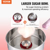 Vevor Cotton Candy Machine 1000W 244-439°F Stainless Steel Bowl with Sugar Scoop and Drawer New