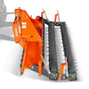 84" Heavy Duty Soil Pulverizer,  Double Spiked Roller,  29 Shanks,  Category 1 and 2,  3 Point Hitch Tractor Attachment,  TSP84D