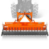 84" Heavy Duty Soil Pulverizer,  Single Spiked Roller,  29 Shanks,  Category 1 and 2,  3 Point Hitch Tractor Attachment,  TSP84