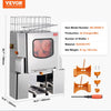 Vevor Commercial Orange Juicer Machine 120W 20 Oranges/Min Stainless Steel New