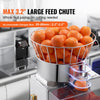 Vevor Commercial Orange Juicer 120W Stainless Steel Auto Feed 25 Oranges Per Minute New
