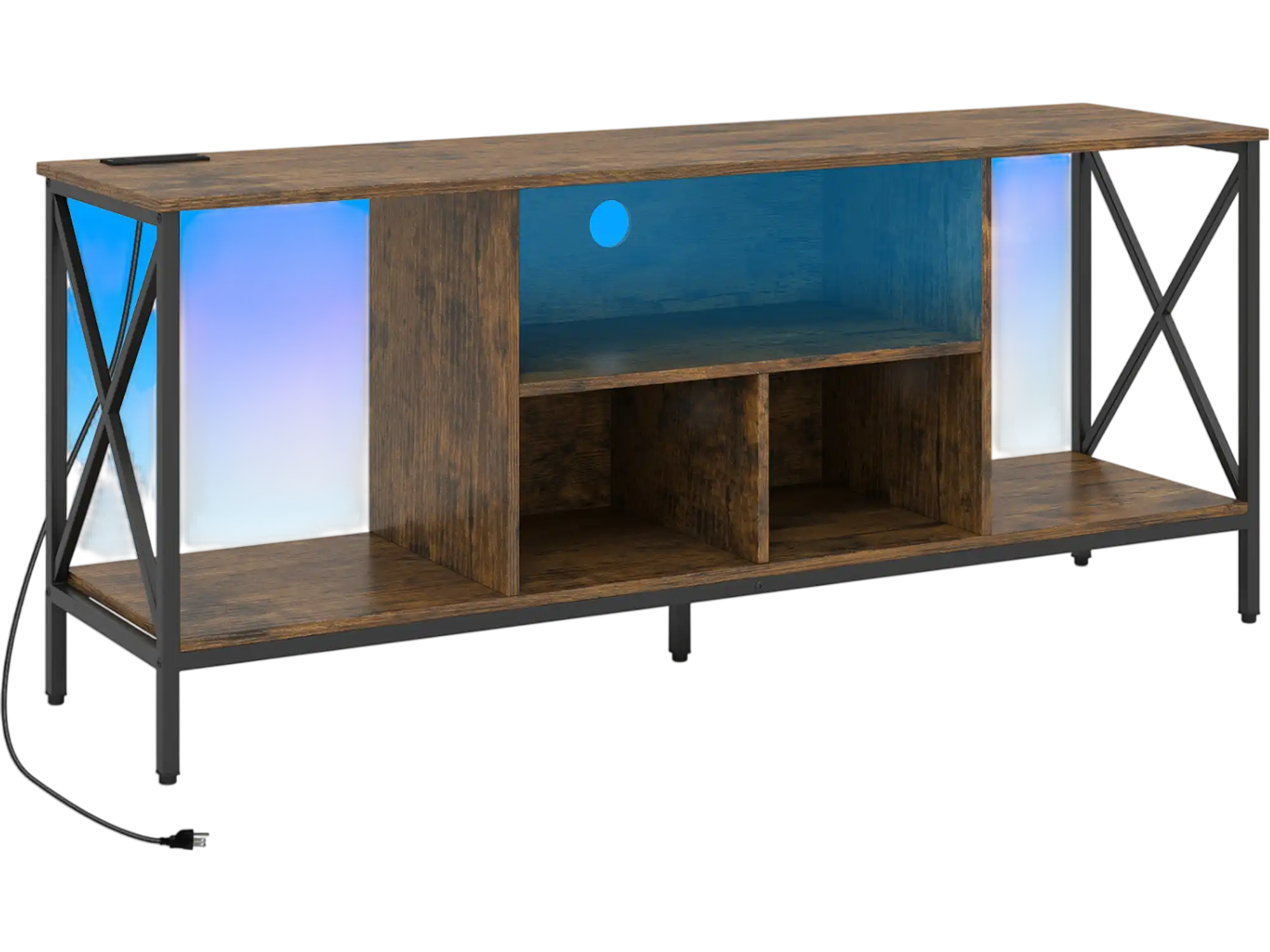 Costway LED TV Stand Entertainment Center for 65