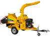 35hp 1000cc ZONSEN E-Start 8 inch Gas Powered Commerical Wood Chipper with Intelligent Hydraulic Feeding System ,  CROBA TX1000