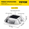 Vevor Driveway Lights 24 Pack Solar Charge LED White Wireless New