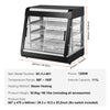 Vevor Commercial Food Warmer 3-Tier Display 117 Qt Countertop Cabinet with LED Lights 1200W New