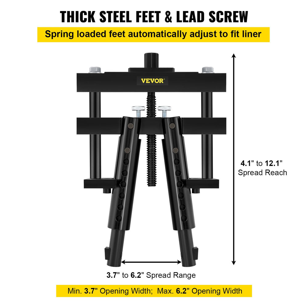 Vevor Universal Cylinder Liner Puller for CAT Mack Cummins Fits 3-7/8" to 6-1/4" Bore Replaces PT-6400-C M50010-B and 3376015 New