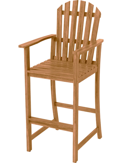 Costway Tall Adirondack Chair with Armrests Footrest 77320374 New
