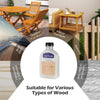 Wood Wax Oil for restoring and protecting outdoor and indoor furniture, suitable for various wood types and easy.