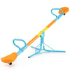 Teeter Totter for Kids Ages 3-7 360° Spinning Seesaw 2-Seat Rotating Toddler Seesaw-Orange - Gallery View 1 of 1