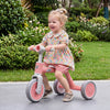 Toddler Convertible Trike with 86° Limited Steering Angle and Carbon Steel Frame-Pink - Gallery View 1 of 10