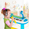 31-Key Kids Piano Keyboard Toy with Microphone and Multiple Sounds for Age 3+-Blue - Gallery View 1 of 10