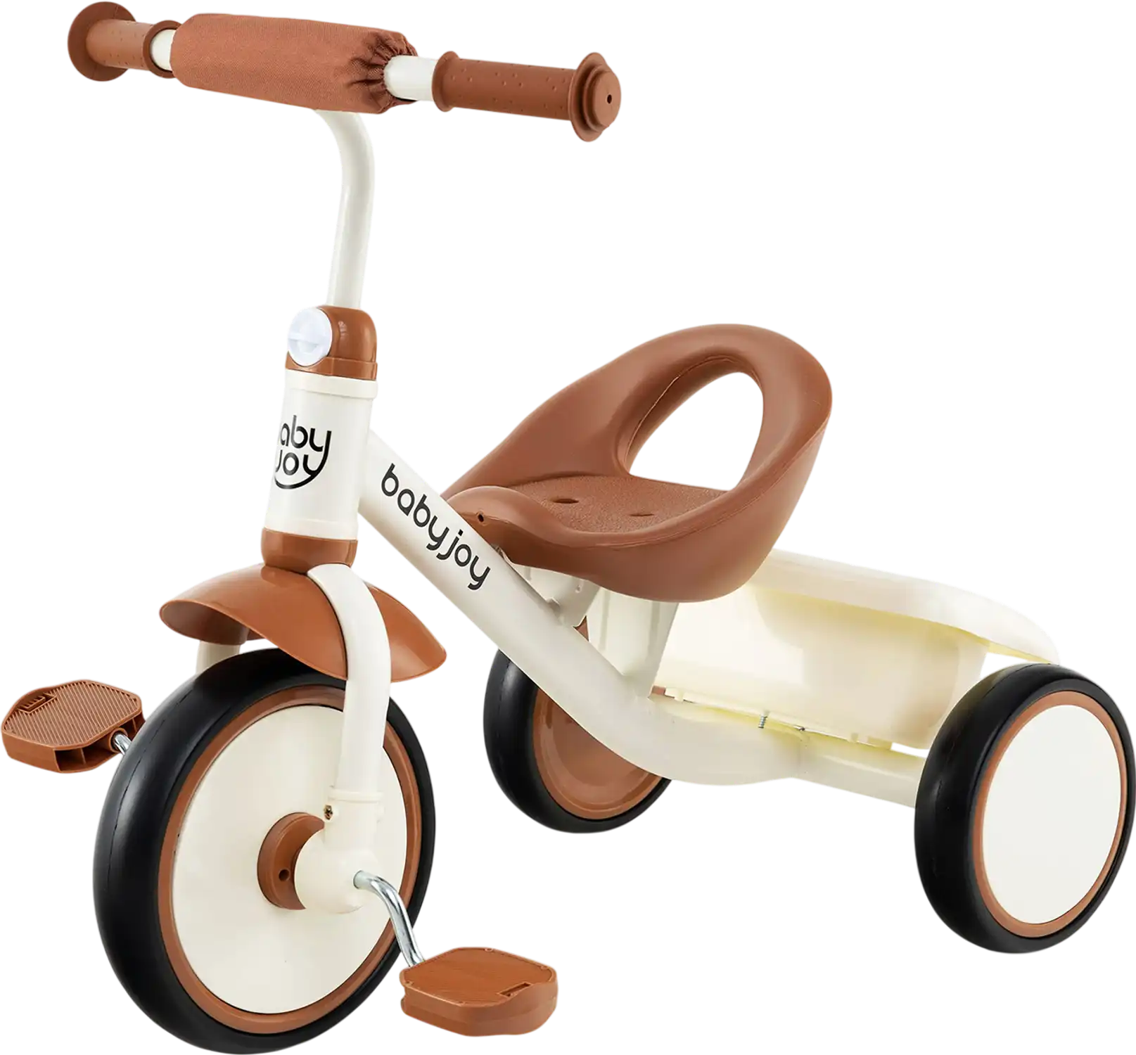 Costway Toddler Tricycle Kids Trike Adjustable Seat Storage Basket 173895624 New