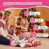 Toddlers kick scooter in pink with LED light-up wheels, wide anti-slip deck, perfect for improving balance and.