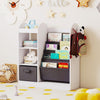 Toy Storage Organizer with 4-Tier Sling Shelves-White - Gallery View 1 of 11