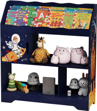 Costway Kids Toy Storage Organizer Book Shelf Cabinet 39514786 New