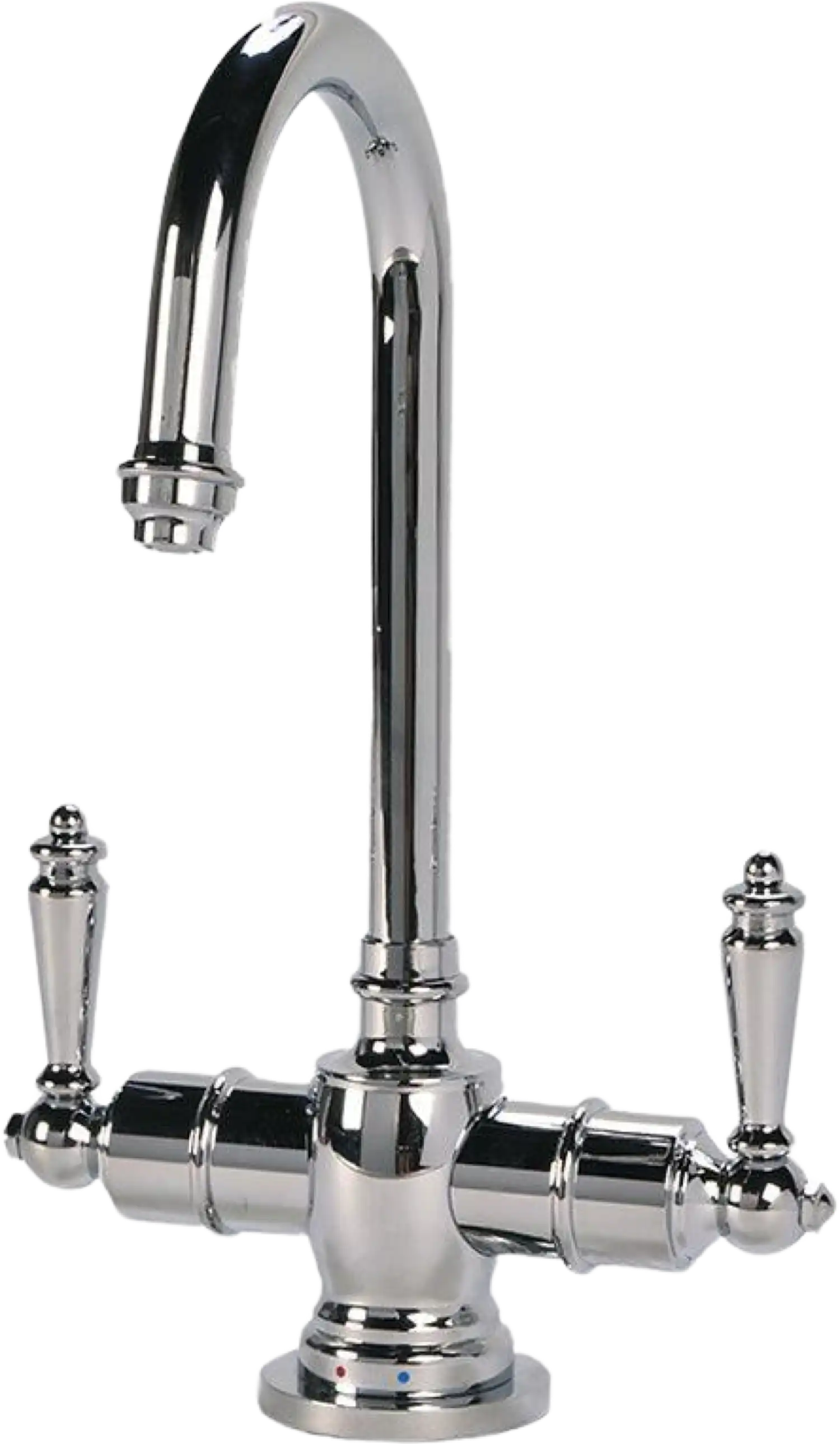 AquaNuTech Traditional C-Spout Hot & Cold Water Filtration Faucet New