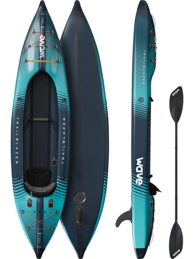 Wave Trailblazer 3.0 Inflatable Kayak Drop-Stitch 1-3 Seater New