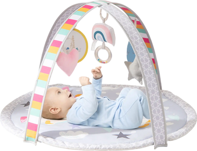 Costway 7-in-1 Baby Play Gym Tummy Time Activity Mat 56491278 New