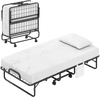 【Free $29 Pillow with Bed Purchase】Twin Size Folding Bed with 5 Inch Mattress
