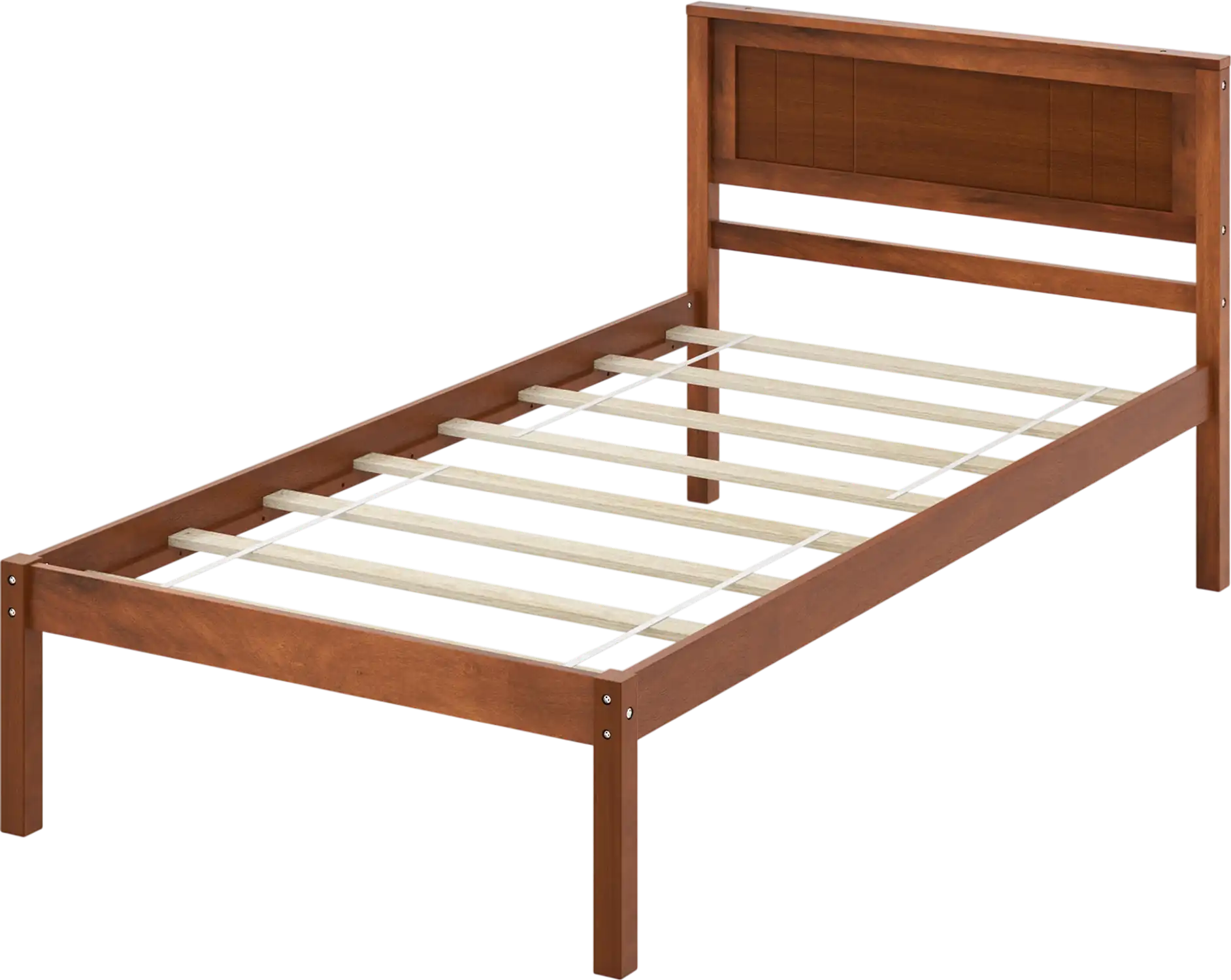 Costway Bed Frame Wooden Headboard Slat Support Twin/Full/Queen 41538629 New