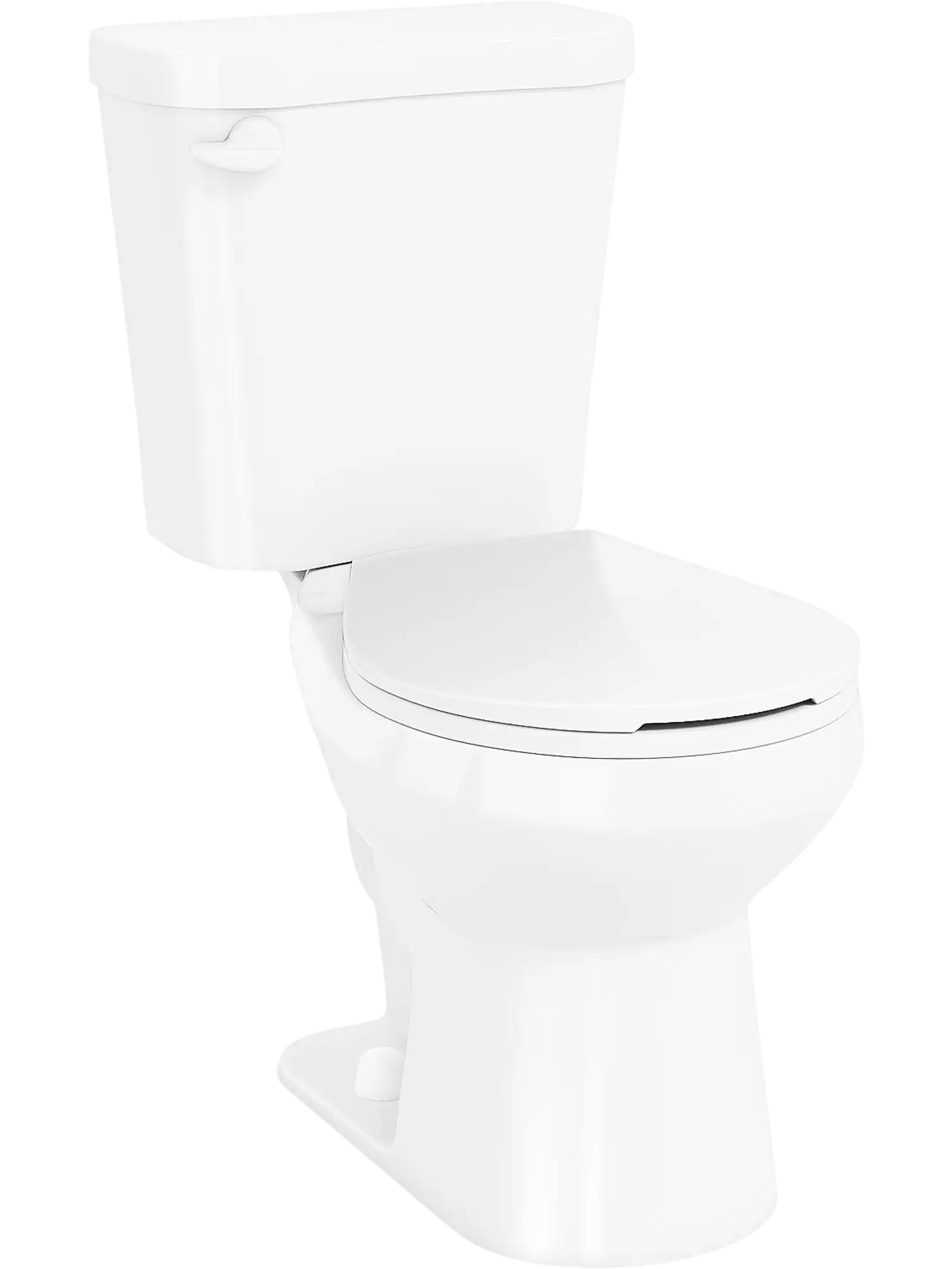 Costway Two-Piece Round Toilet 17.5