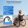 VOCIC Ultra Lightweight Manual Wheelchair, U32