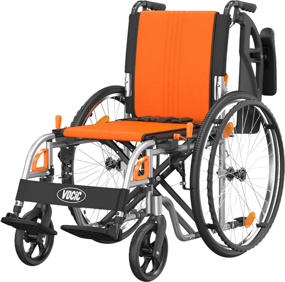 VOCIC Ultra Lightweight Manual Wheelchair, U32