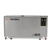 114 Gal / 432L Heavy Duty Industrial Ultrasonic Parts Washer, 28kHz 60 Transducers, Oil Skimmer, SS304 Tank, 10kW Heater, 208–240V 3 Phase Power