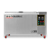 32 Gal / 120L Heavy Duty Industrial Ultrasonic Parts Washer, 28kHz 20 Transducers , SS304 Tank, 6.6kW Heater, 208–240V 3 Phase Power