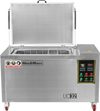 32 Gal / 120L Heavy Duty Industrial Ultrasonic Parts Washer, 28kHz 20 Transducers , SS304 Tank, 6.6kW Heater, 208–240V 3 Phase Power